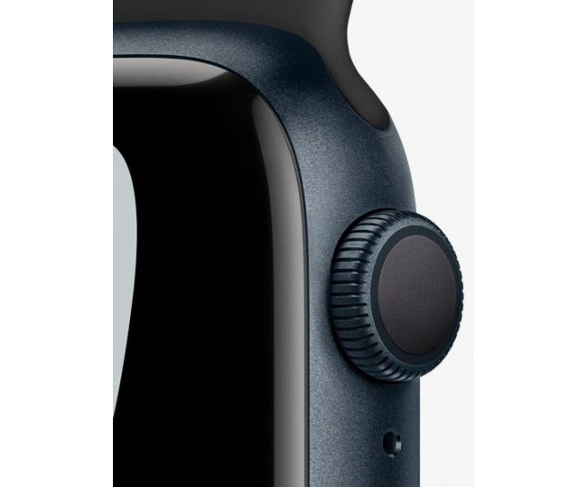 Apple Watch Nike Series 7 GPS 45mm Midnight Aluminium Case Anthracite/Black Nike Sport Band (MKNC3) 